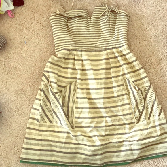 Strapless sun dress ANTHROPOLOGY - Picture 1 of 5